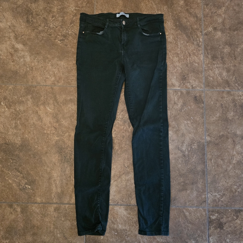 Dark Hunter Green ZARA Skinny Jean